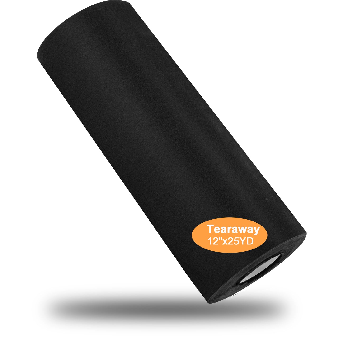 New brothread Black Tear Away Machine Embroidery Stabilizer Backing 12" x 25 Yd roll - Medium Weight 1.8 oz
