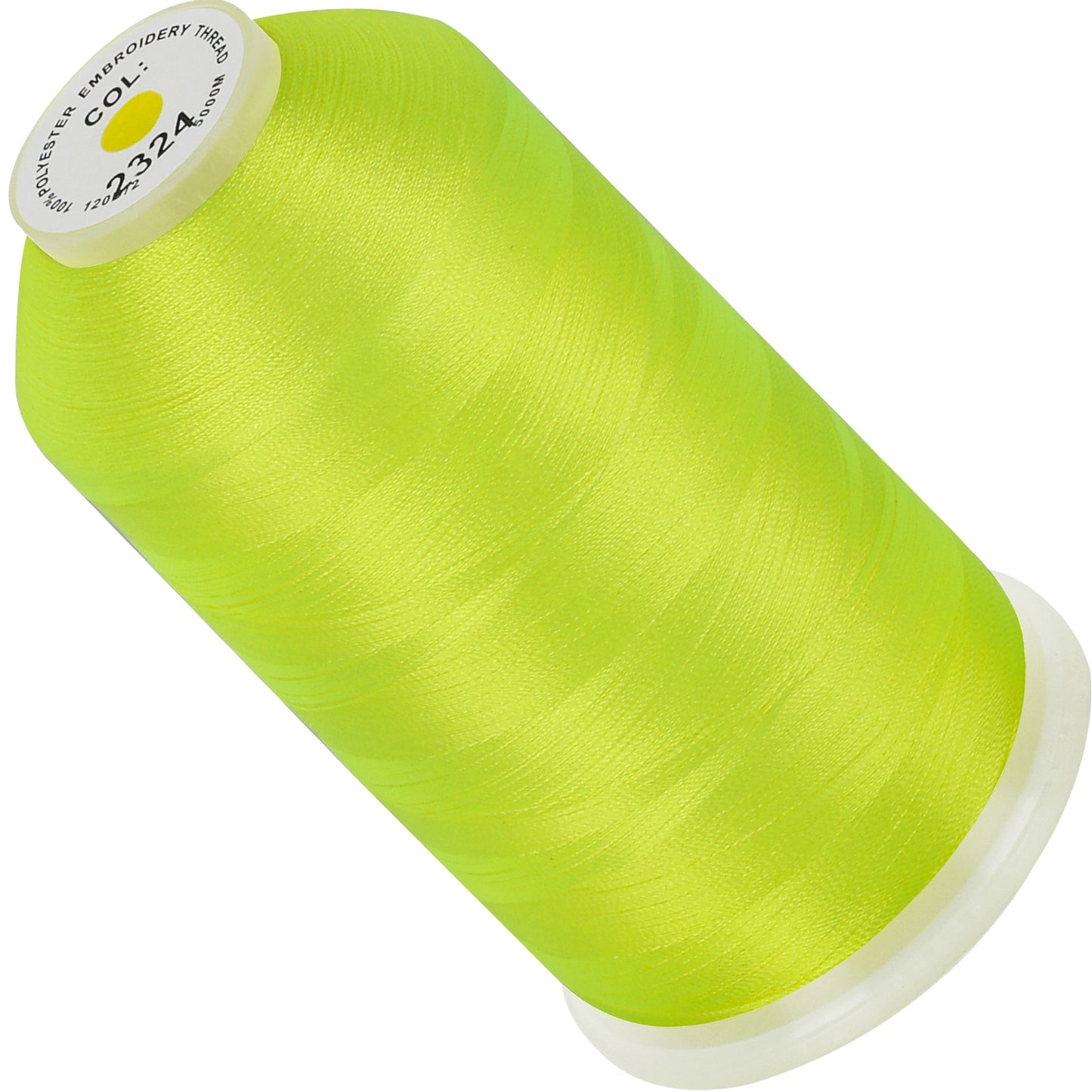 New brothread 100% Polyester with High Sheen Embroidery Thread, 5000M, 40WT(120D/2) 150+ Colors Selected for Commercial Multi Needles and Single Needle Embroidery Machine