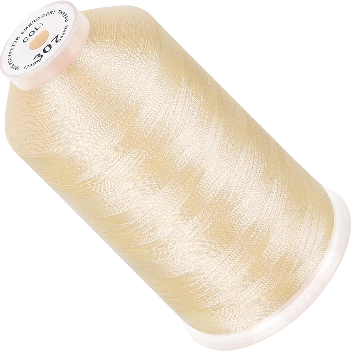 New brothread 100% Polyester with High Sheen Embroidery Thread, 5000M, 40WT(120D/2) 150+ Colors Selected for Commercial Multi Needles and Single Needle Embroidery Machine