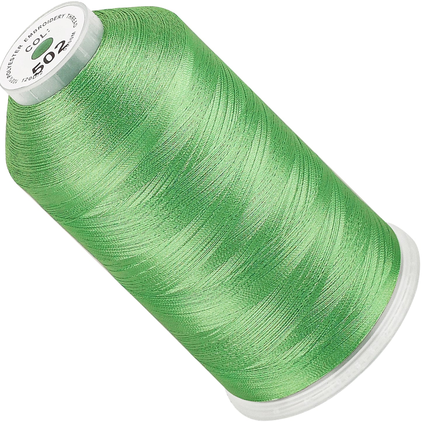 New brothread 100% Polyester with High Sheen Embroidery Thread, 5000M, 40WT(120D/2) 150+ Colors Selected for Commercial Multi Needles and Single Needle Embroidery Machine