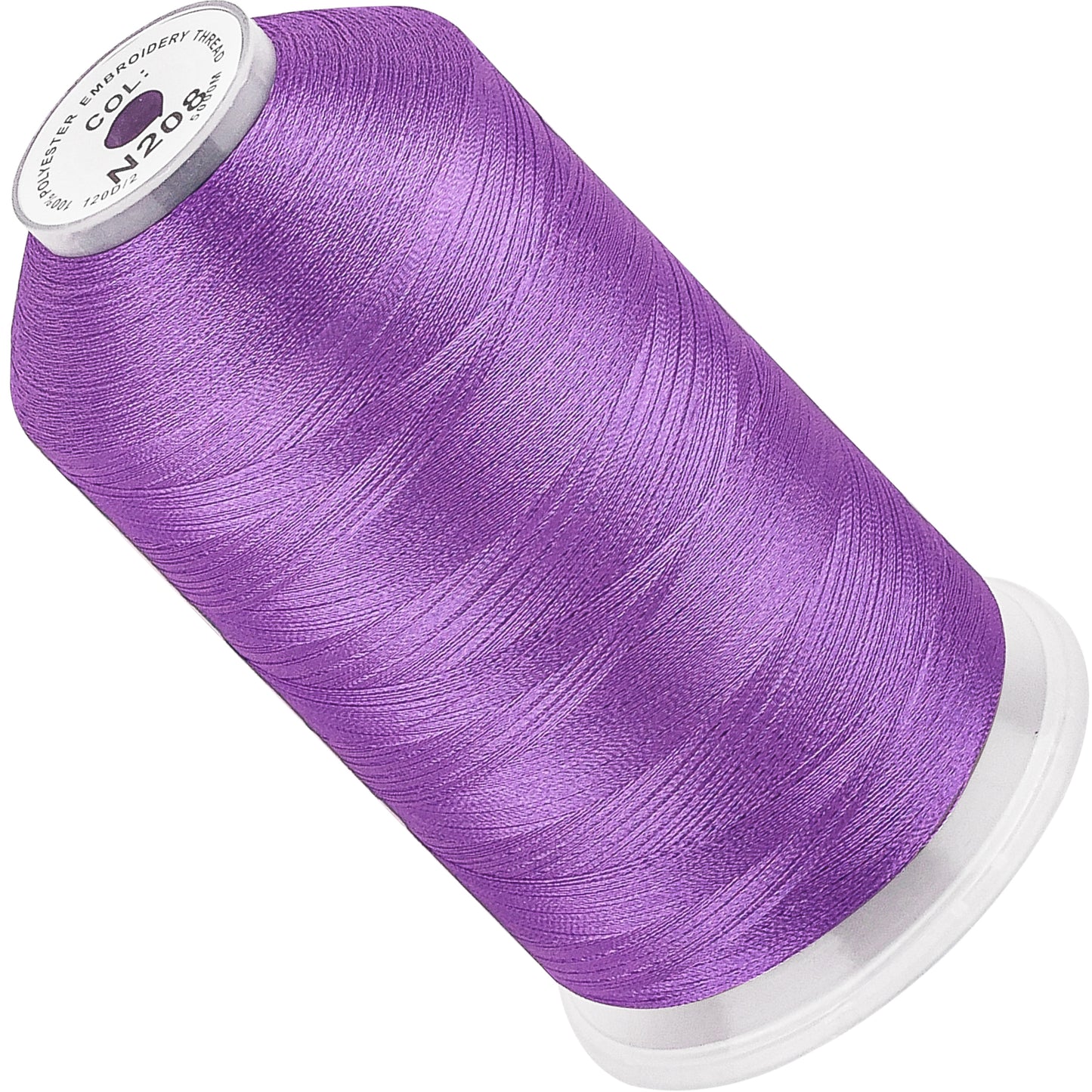 New brothread 100% Polyester with High Sheen Embroidery Thread, 5000M, 40WT(120D/2) 150+ Colors Selected for Commercial Multi Needles and Single Needle Embroidery Machine