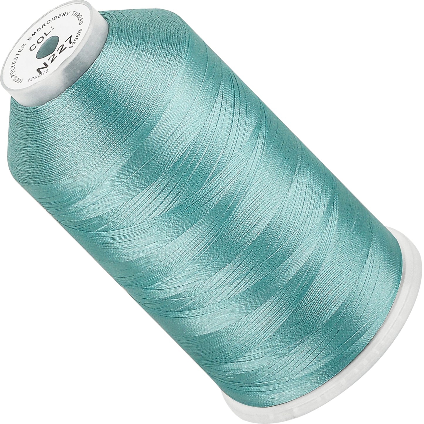 New brothread 100% Polyester with High Sheen Embroidery Thread, 5000M, 40WT(120D/2) 150+ Colors Selected for Commercial Multi Needles and Single Needle Embroidery Machine