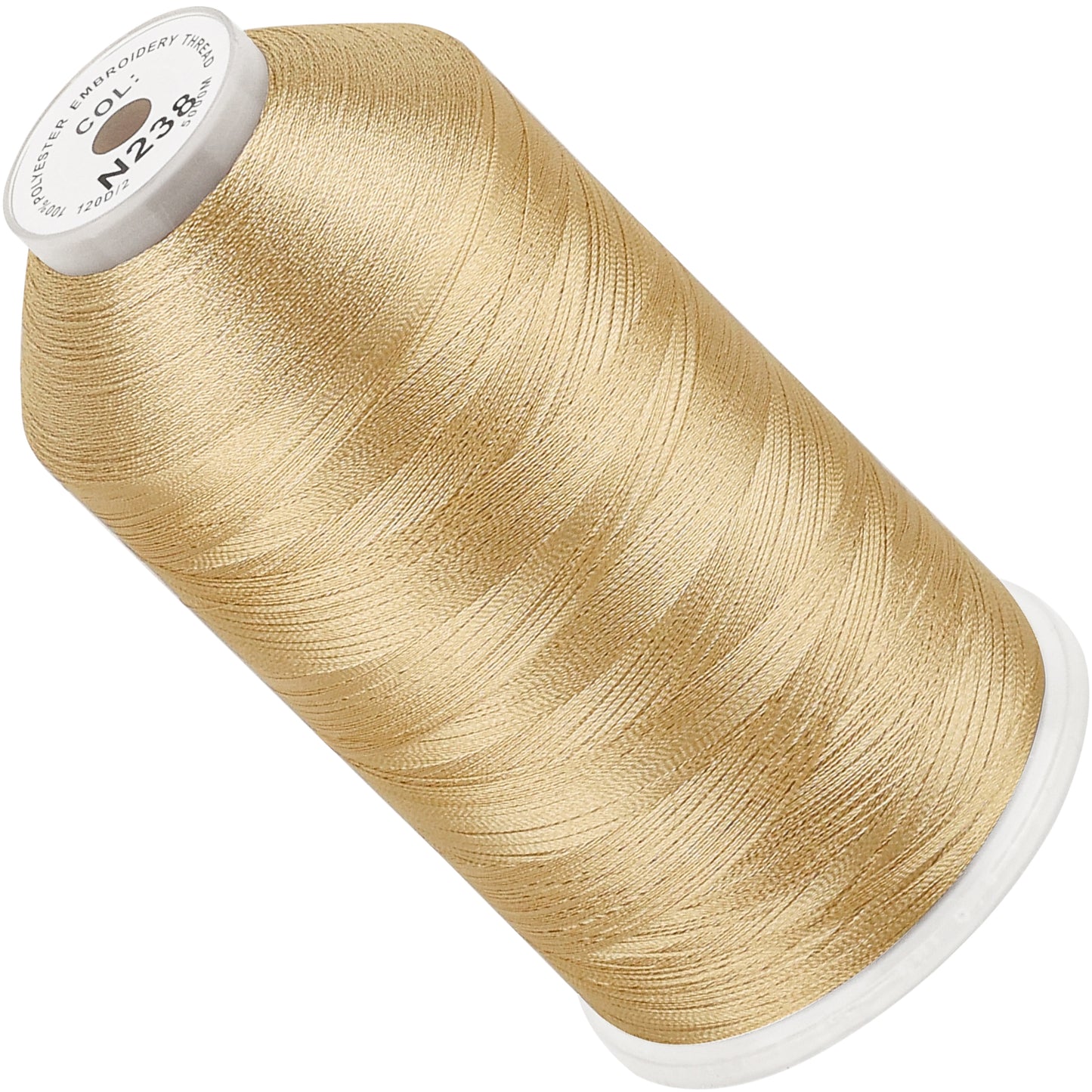 New brothread 100% Polyester with High Sheen Embroidery Thread, 5000M, 40WT(120D/2) 150+ Colors Selected for Commercial Multi Needles and Single Needle Embroidery Machine