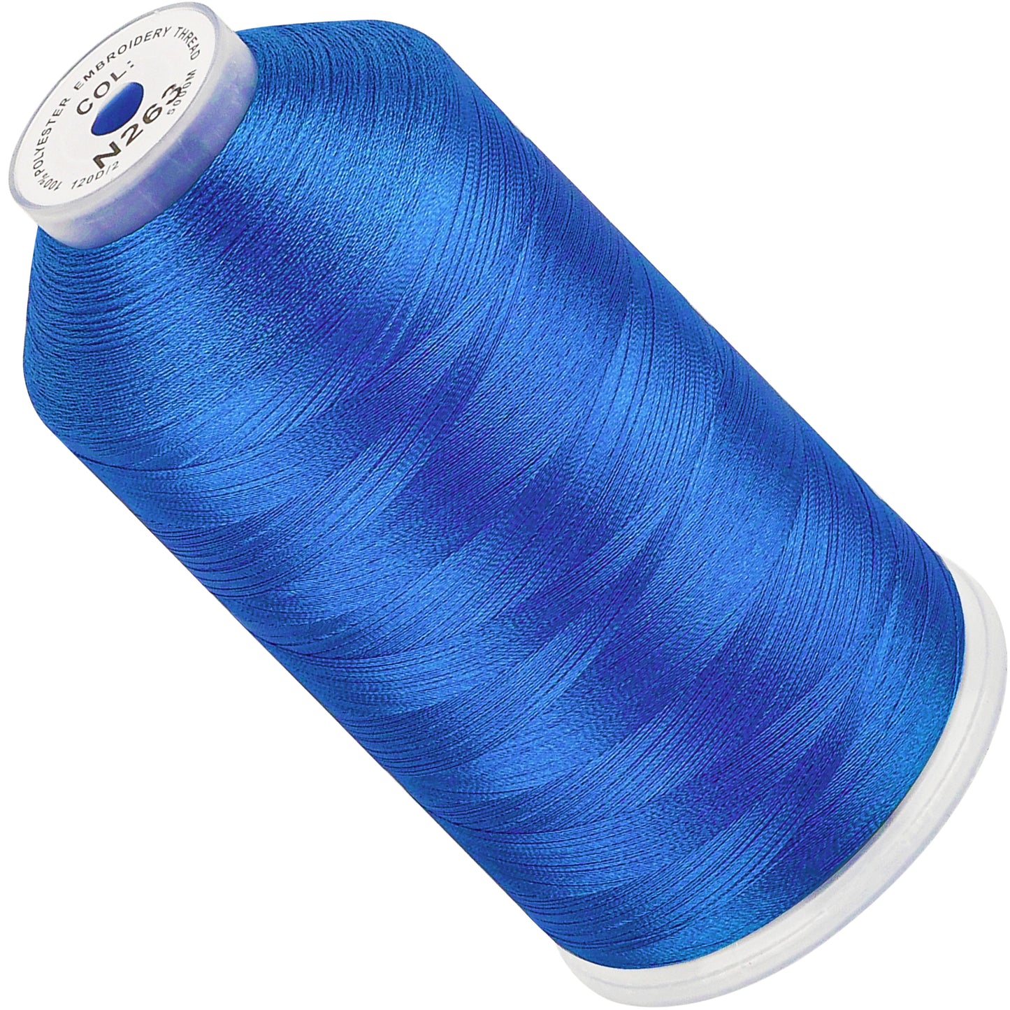 New brothread 100% Polyester with High Sheen Embroidery Thread, 5000M, 40WT(120D/2) 150+ Colors Selected for Commercial Multi Needles and Single Needle Embroidery Machine