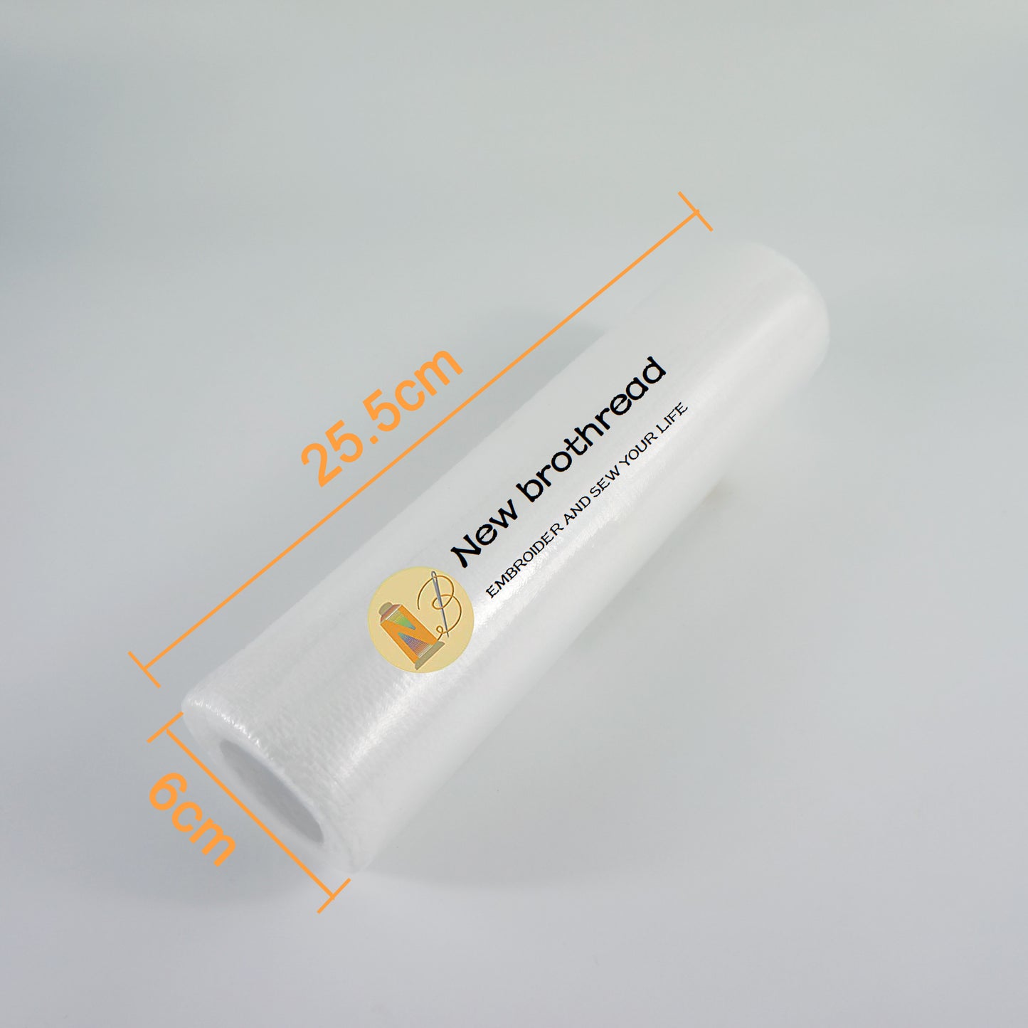 New brothread No Show Mesh Machine Embroidery Stabilizer Backing - Light Weight 1.8 oz