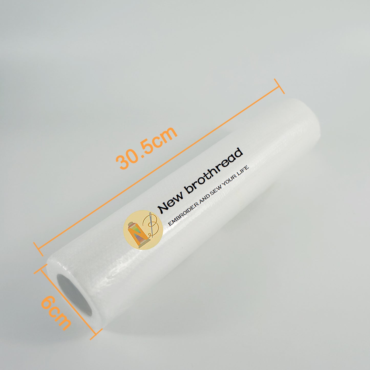 New brothread No Show Mesh Machine Embroidery Stabilizer Backing - Light Weight 1.8 oz