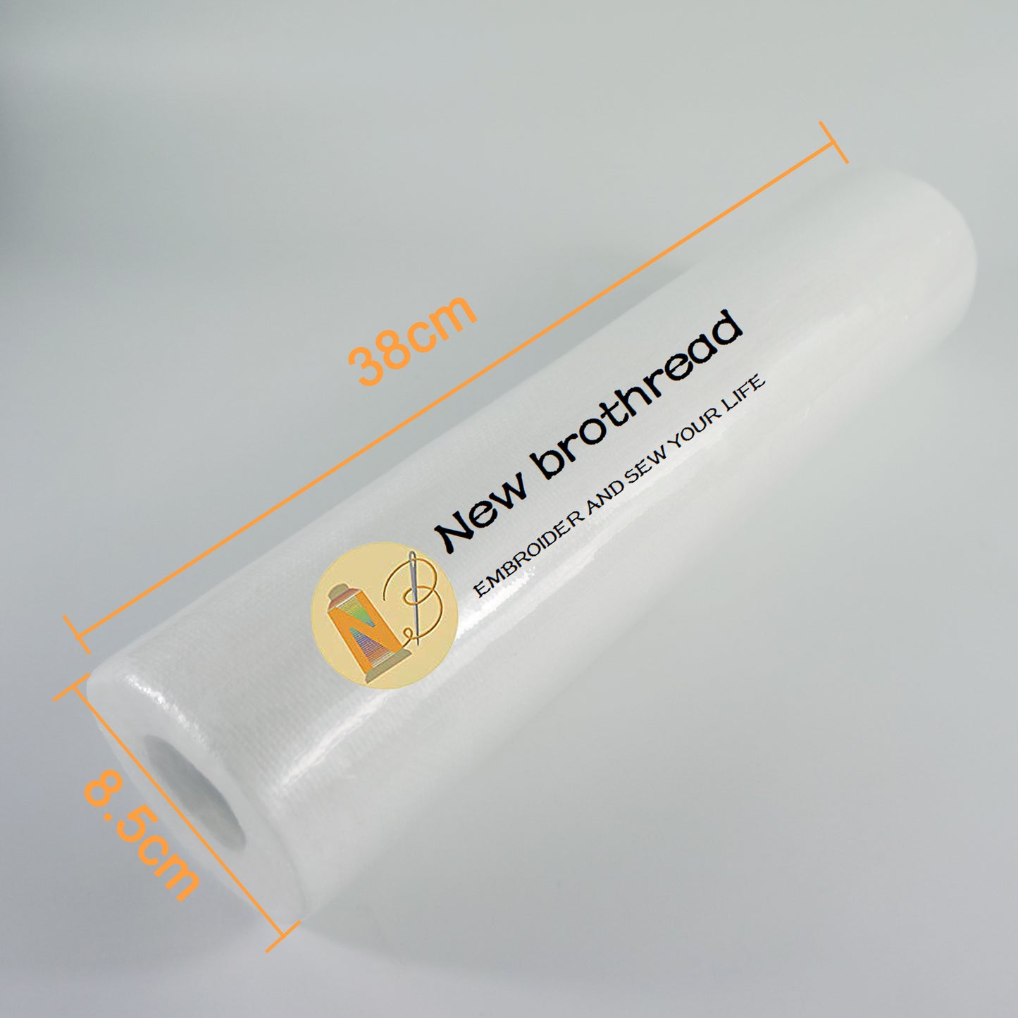 New brothread No Show Mesh Machine Embroidery Stabilizer Backing - Light Weight 1.8 oz