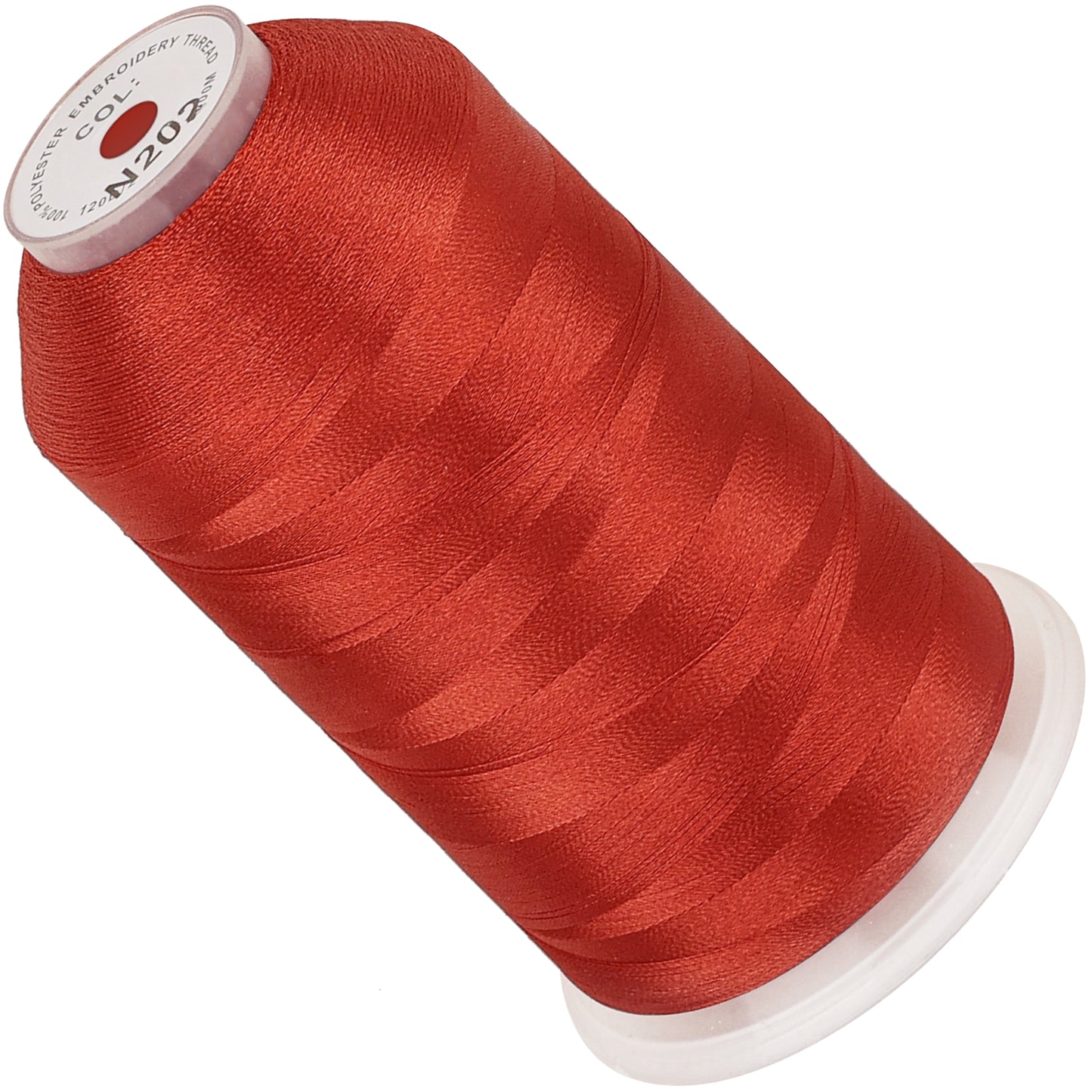 New brothread 100% Polyester with High Sheen Embroidery Thread, 5000M, 40WT(120D/2) 150+ Colors Selected for Commercial Multi Needles and Single Needle Embroidery Machine