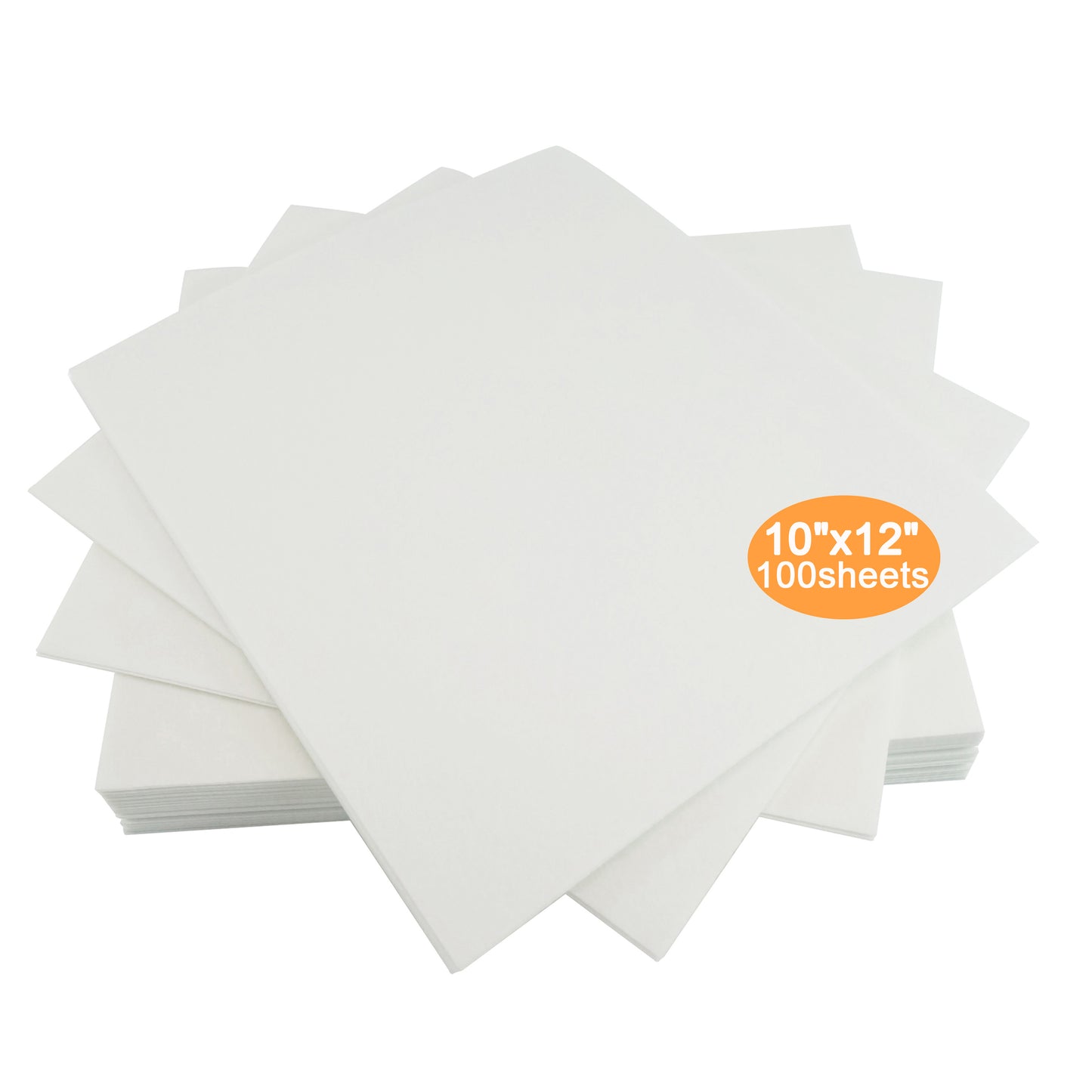New brothread Cut Away Machine Embroidery Stabilizer Backing Precut Sheets - Medium Weight 2.5oz