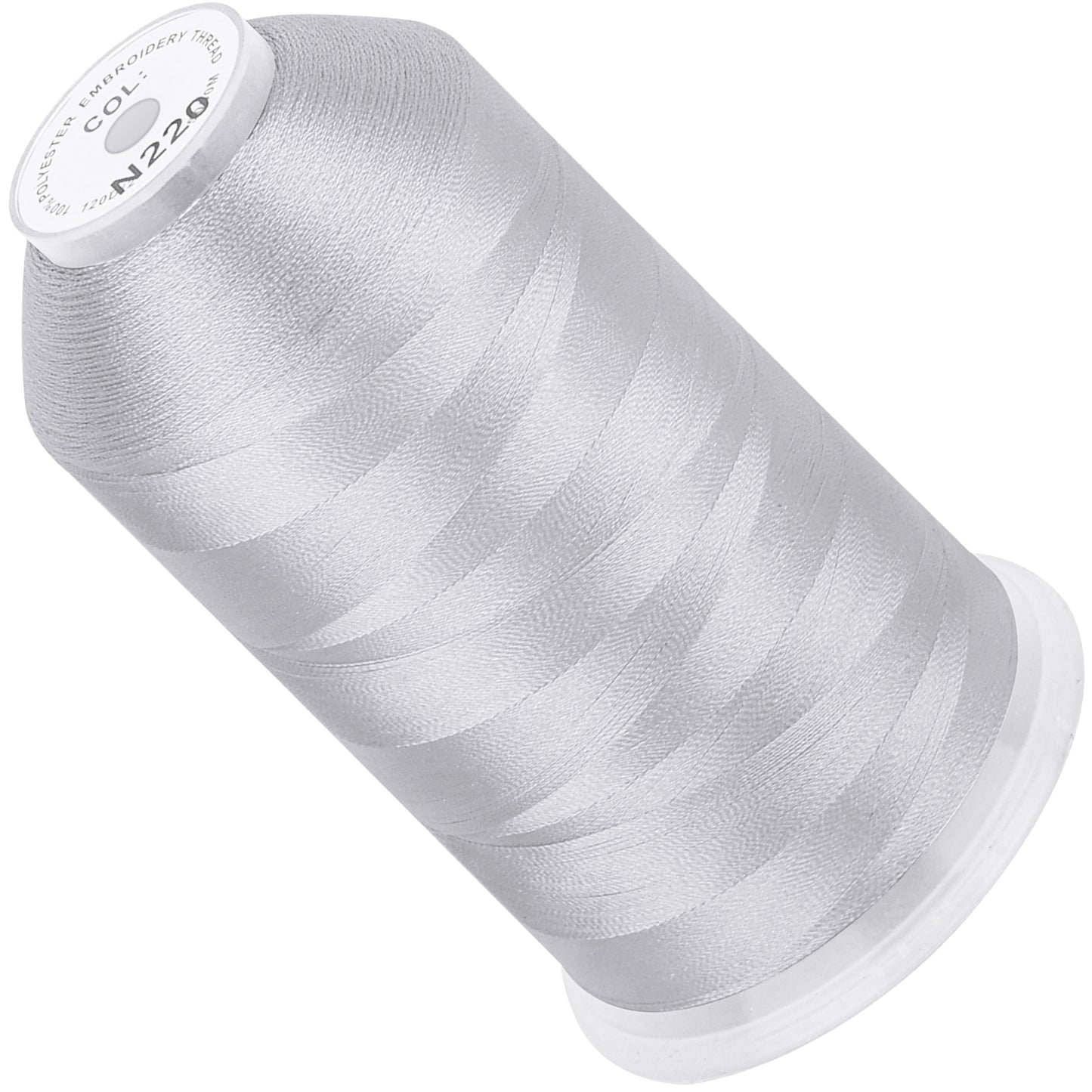 New brothread 100% Polyester with High Sheen Embroidery Thread, 5000M, 40WT(120D/2) 150+ Colors Selected for Commercial Multi Needles and Single Needle Embroidery Machine