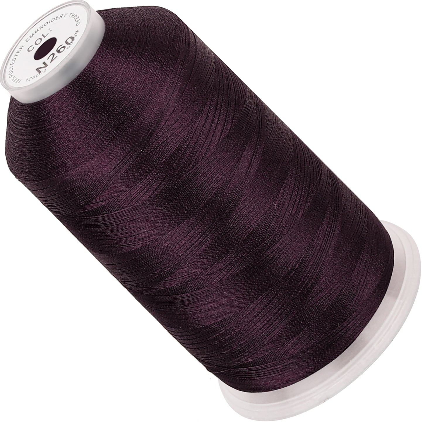 New brothread 100% Polyester with High Sheen Embroidery Thread, 5000M, 40WT(120D/2) 150+ Colors Selected for Commercial Multi Needles and Single Needle Embroidery Machine