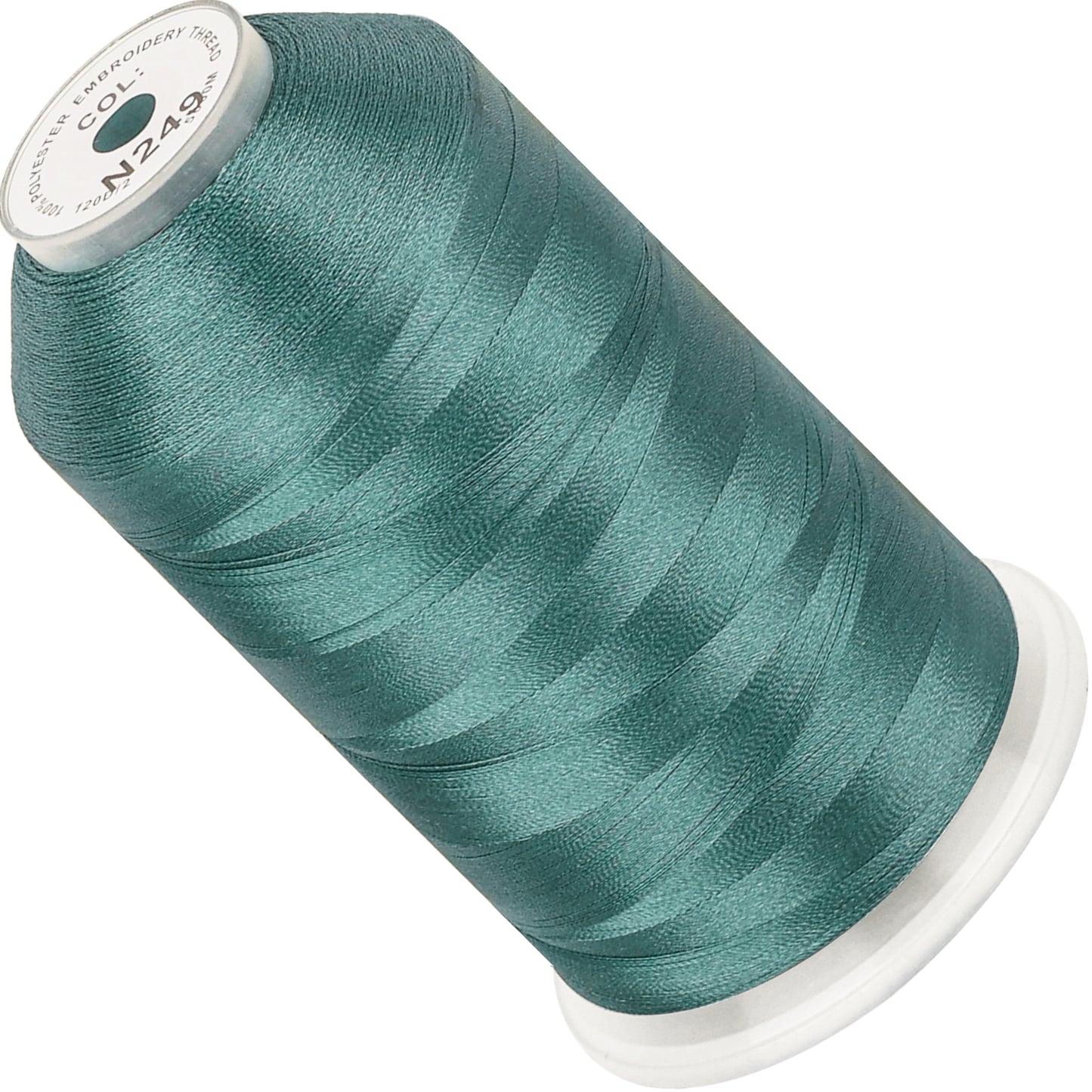 New brothread 100% Polyester with High Sheen Embroidery Thread, 5000M, 40WT(120D/2) 150+ Colors Selected for Commercial Multi Needles and Single Needle Embroidery Machine