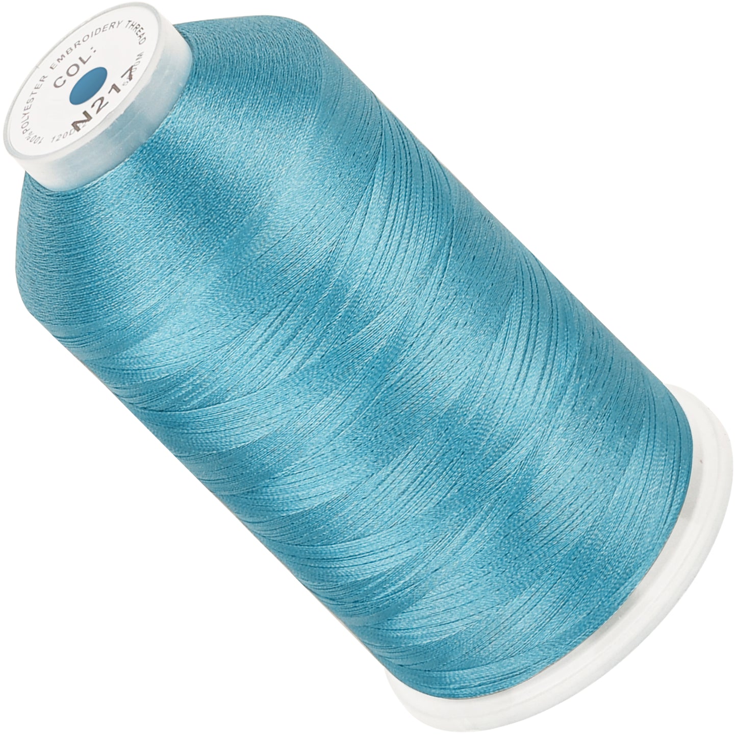 New brothread 100% Polyester with High Sheen Embroidery Thread, 5000M, 40WT(120D/2) 150+ Colors Selected for Commercial Multi Needles and Single Needle Embroidery Machine