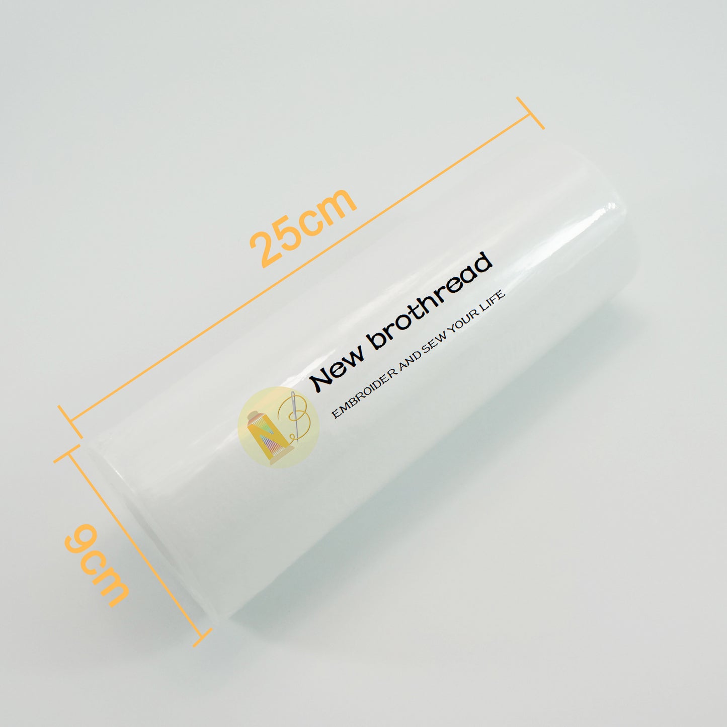 New brothread Tear Away Machine Embroidery Stabilizer Backing- Medium Weight 1.8 oz