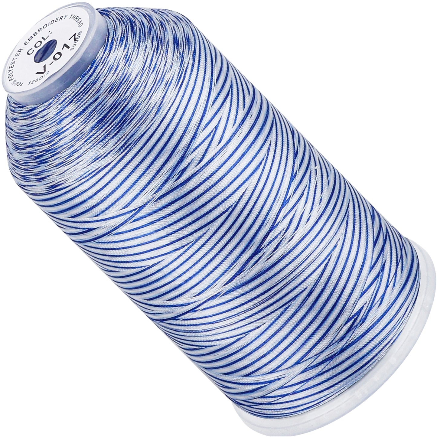 New brothread 100% Polyester with High Sheen Embroidery Thread, 5000M, 40WT(120D/2) 150+ Colors Selected for Commercial Multi Needles and Single Needle Embroidery Machine