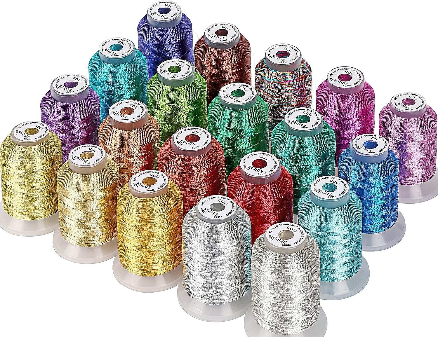 Embroidery with metallic thread – New brothread