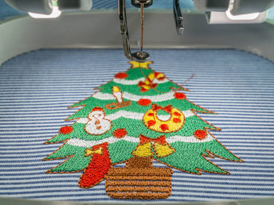 Why the bobbin thread always show on the top?