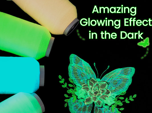 Funny Thread--adding highlights to your embroidery projects and vitalizing your sewing process