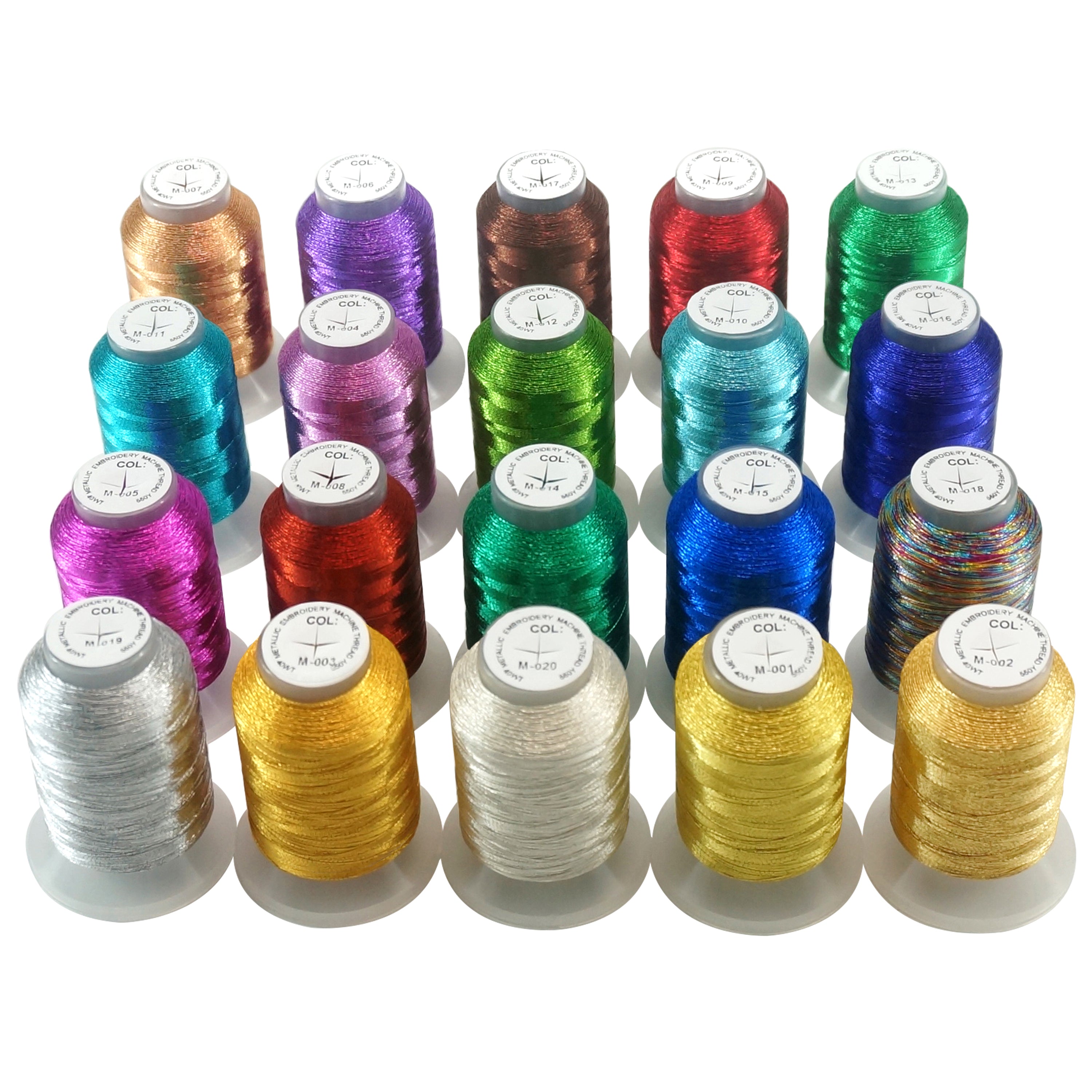 Metallic Embroidery Thread – New brothread