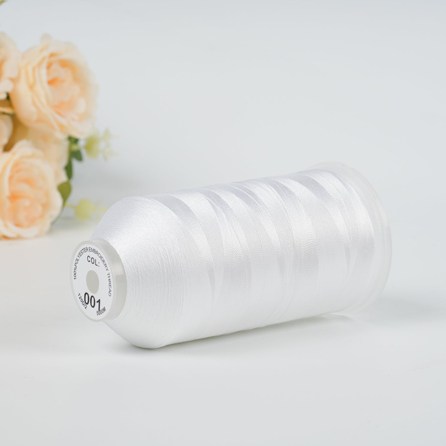 New Brothread 155+ Colors 40WT Polyester Embroidery Machine Thread | 5000M per Spool | Compatible with Brother & Variegated Colors for Commercial/Home Use