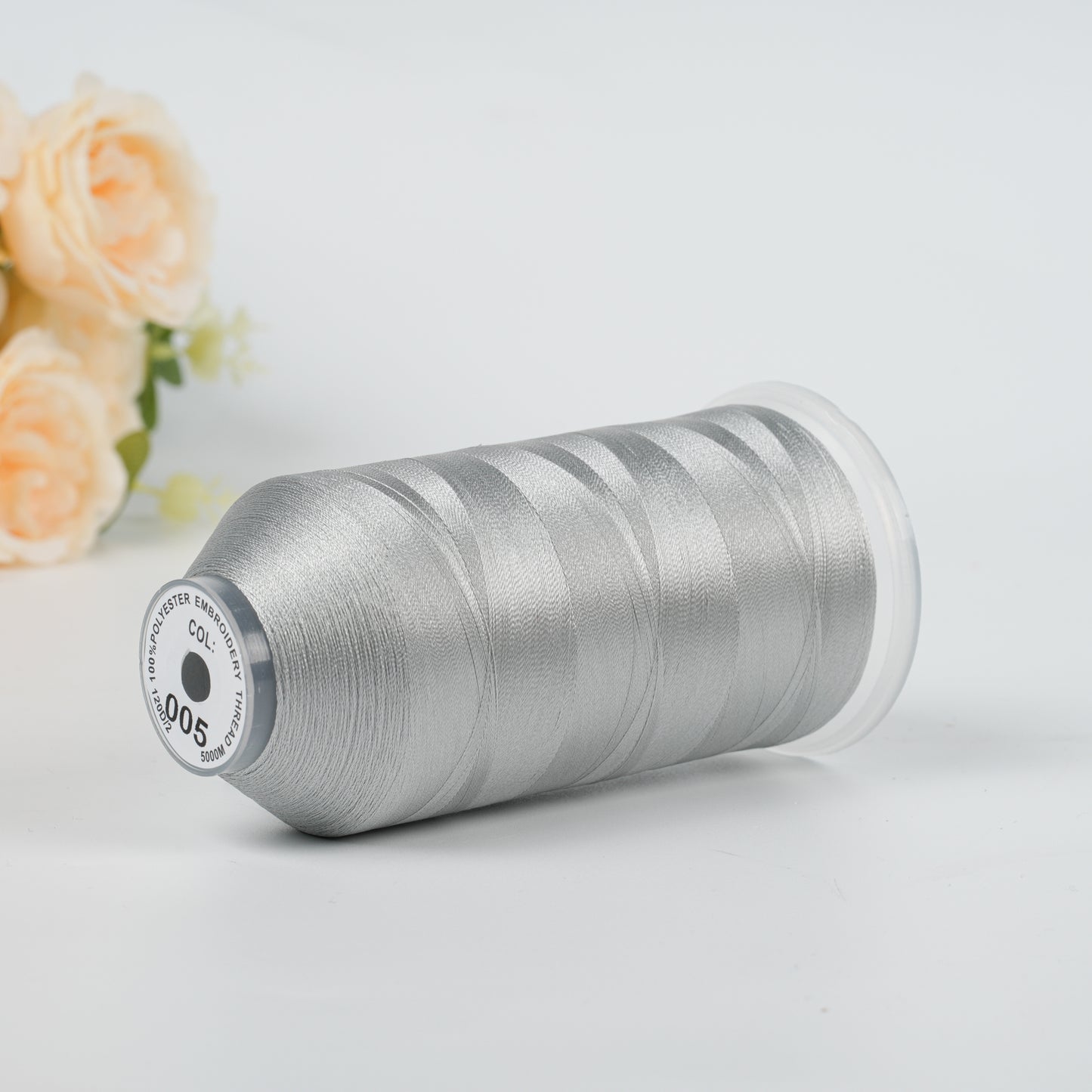 New Brothread 155+ Colors 40WT Polyester Embroidery Machine Thread | 5000M per Spool | Compatible with Brother & Variegated Colors for Commercial/Home Use