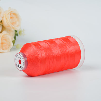 New Brothread 155+ Colors 40WT Polyester Embroidery Machine Thread | 5000M per Spool | Compatible with Brother & Variegated Colors for Commercial/Home Use