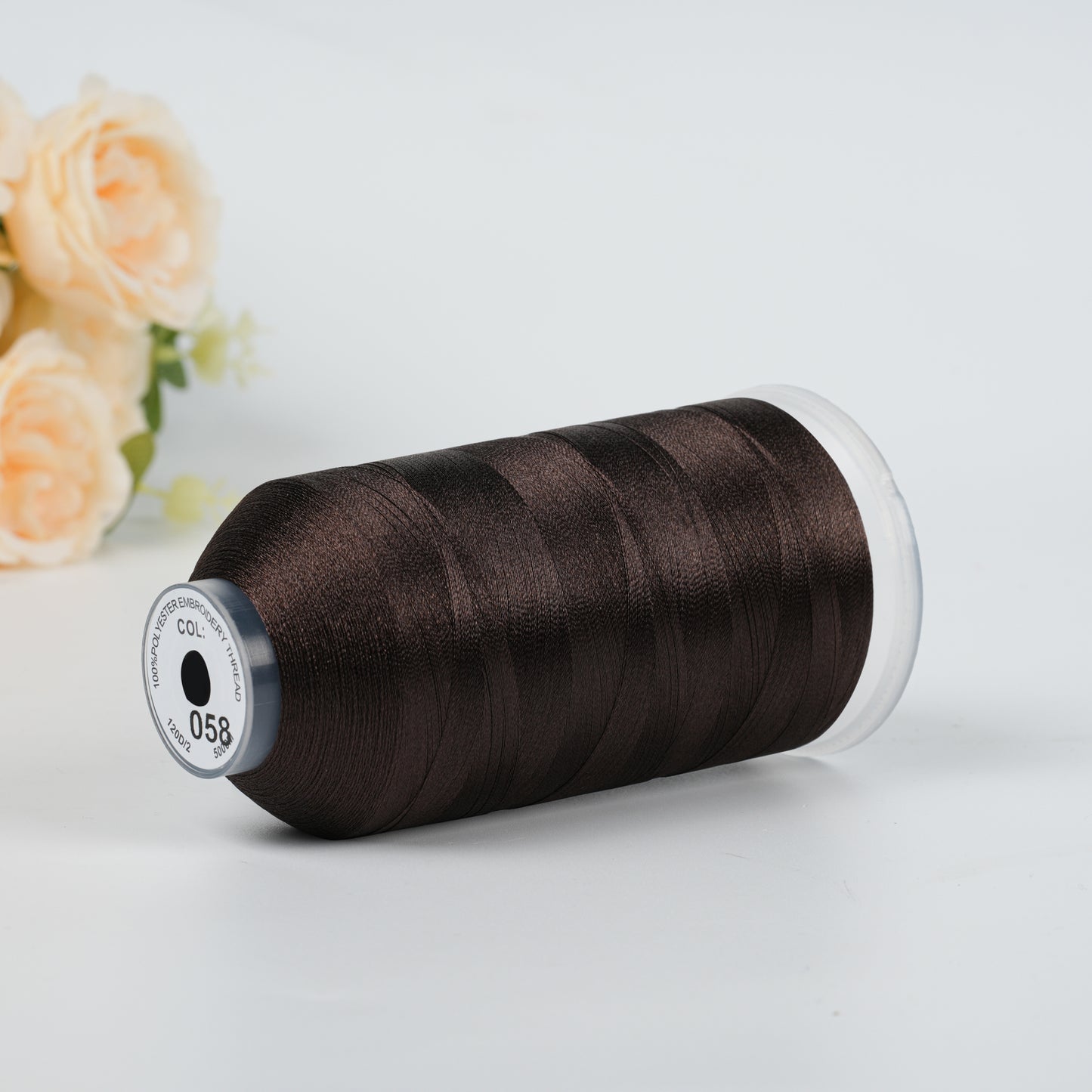 New Brothread 155+ Colors 40WT Polyester Embroidery Machine Thread | 5000M per Spool | Compatible with Brother & Variegated Colors for Commercial/Home Use