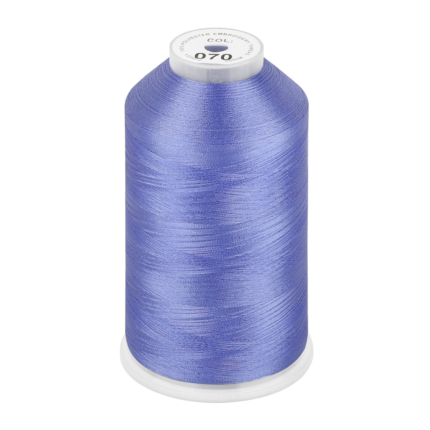 New brothread 100% Polyester with High Sheen Embroidery Thread, 5000M, 40WT(120D/2) 150+ Colors Selected for Commercial Multi Needles and Single Needle Embroidery Machine