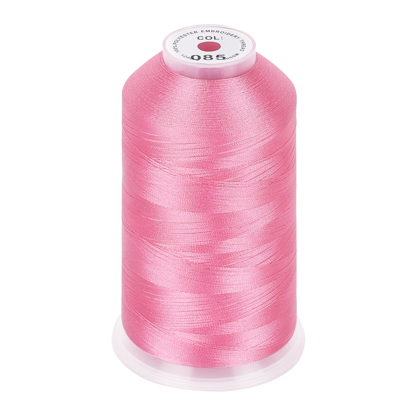 New brothread 100% Polyester with High Sheen Embroidery Thread, 5000M, 40WT(120D/2) 150+ Colors Selected for Commercial Multi Needles and Single Needle Embroidery Machine