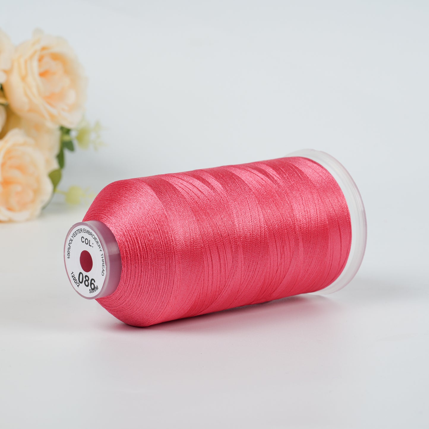 New Brothread 155+ Colors 40WT Polyester Embroidery Machine Thread | 5000M per Spool | Compatible with Brother & Variegated Colors for Commercial/Home Use