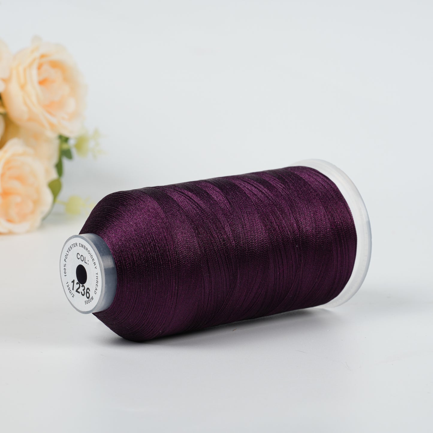 New Brothread 155+ Colors 40WT Polyester Embroidery Machine Thread | 5000M per Spool | Compatible with Brother & Variegated Colors for Commercial/Home Use