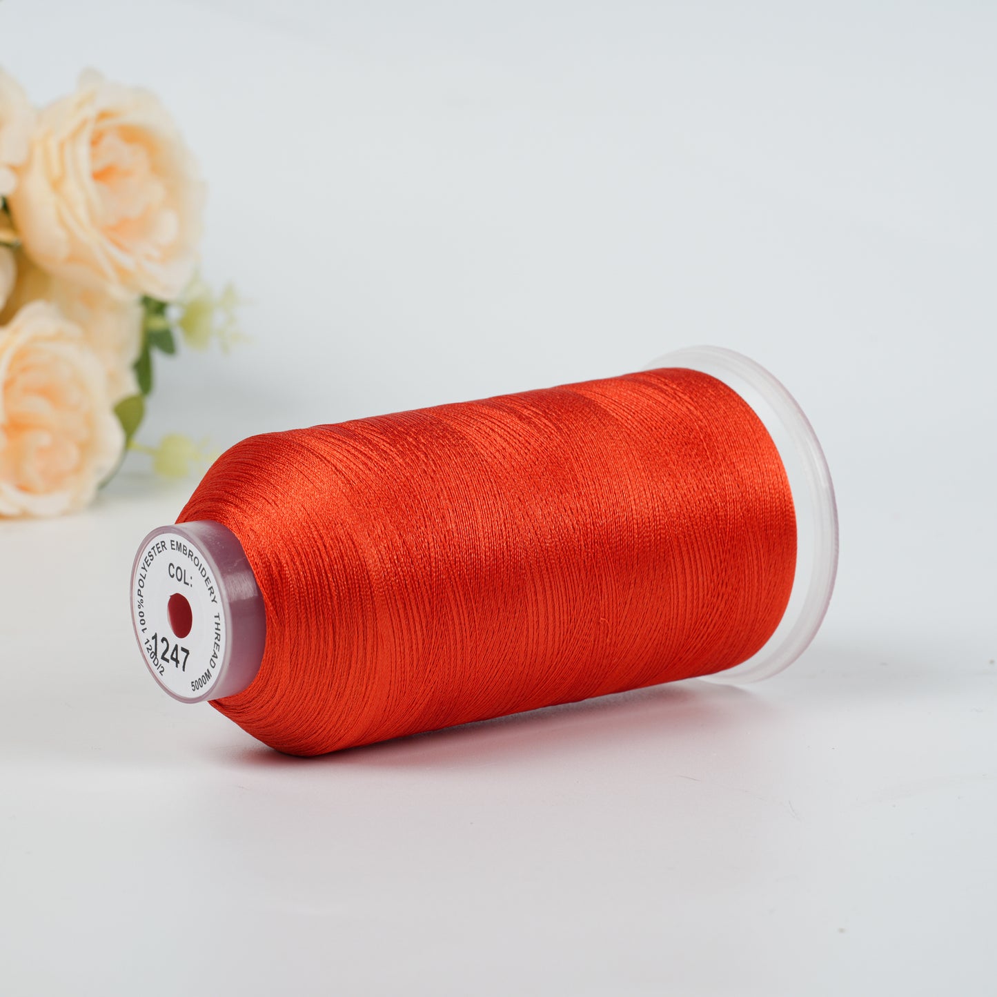 New Brothread 155+ Colors 40WT Polyester Embroidery Machine Thread | 5000M per Spool | Compatible with Brother & Variegated Colors for Commercial/Home Use
