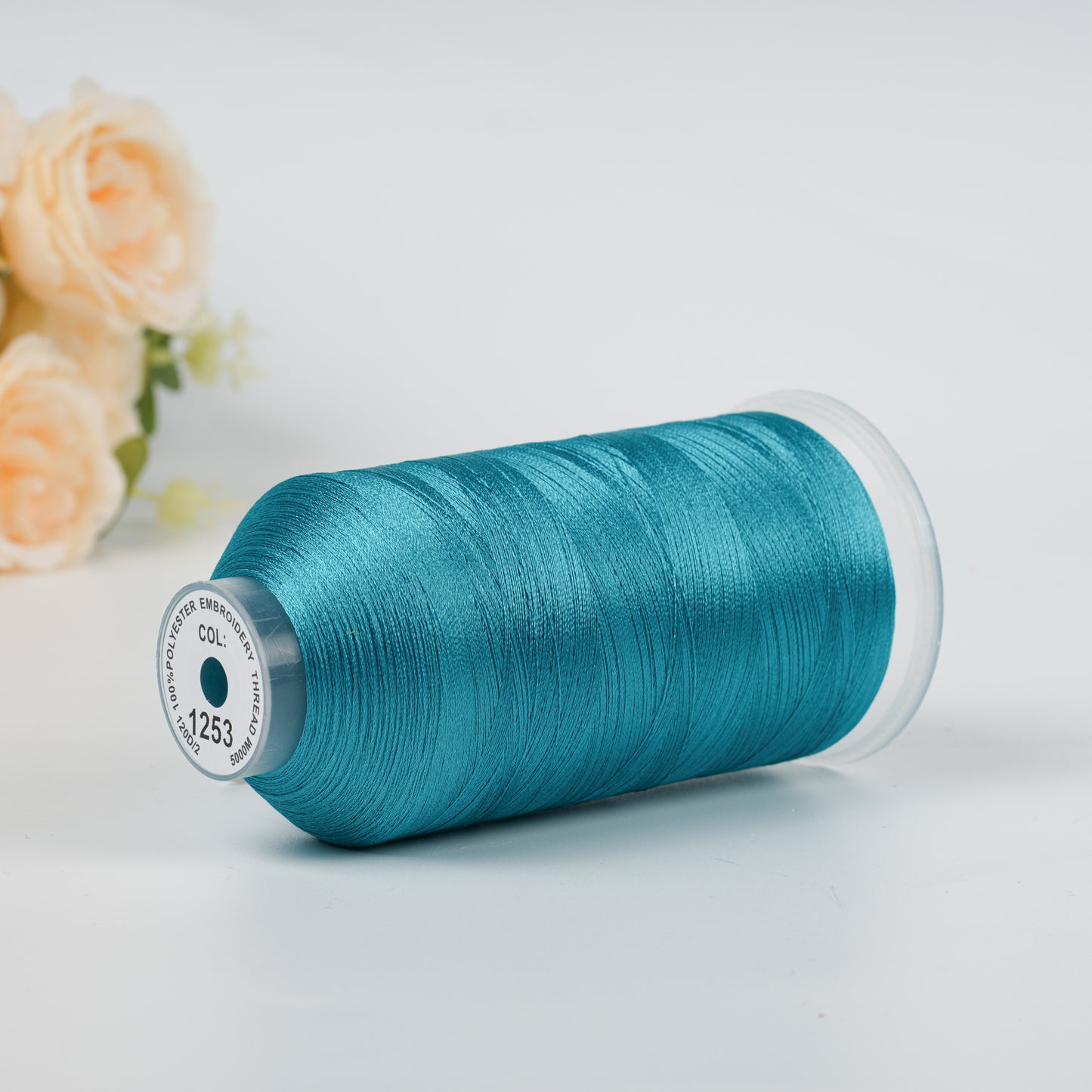 New Brothread 155+ Colors 40WT Polyester Embroidery Machine Thread | 5000M per Spool | Compatible with Brother & Variegated Colors for Commercial/Home Use