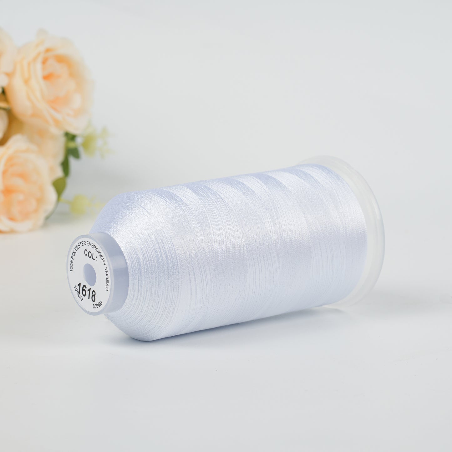New Brothread 155+ Colors 40WT Polyester Embroidery Machine Thread | 5000M per Spool | Compatible with Brother & Variegated Colors for Commercial/Home Use