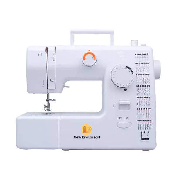 New brothread Sewing Machine with 100 Stitches, 7 Buttonholes and a Comprehensive Set of 32 Accessories for Every Project (including accessories and embroidery threads).