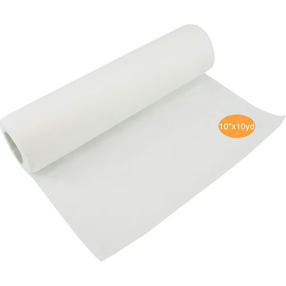 New brothread Wash Away - Water Soluble Machine Embroidery Stabilizer Backing & Topping