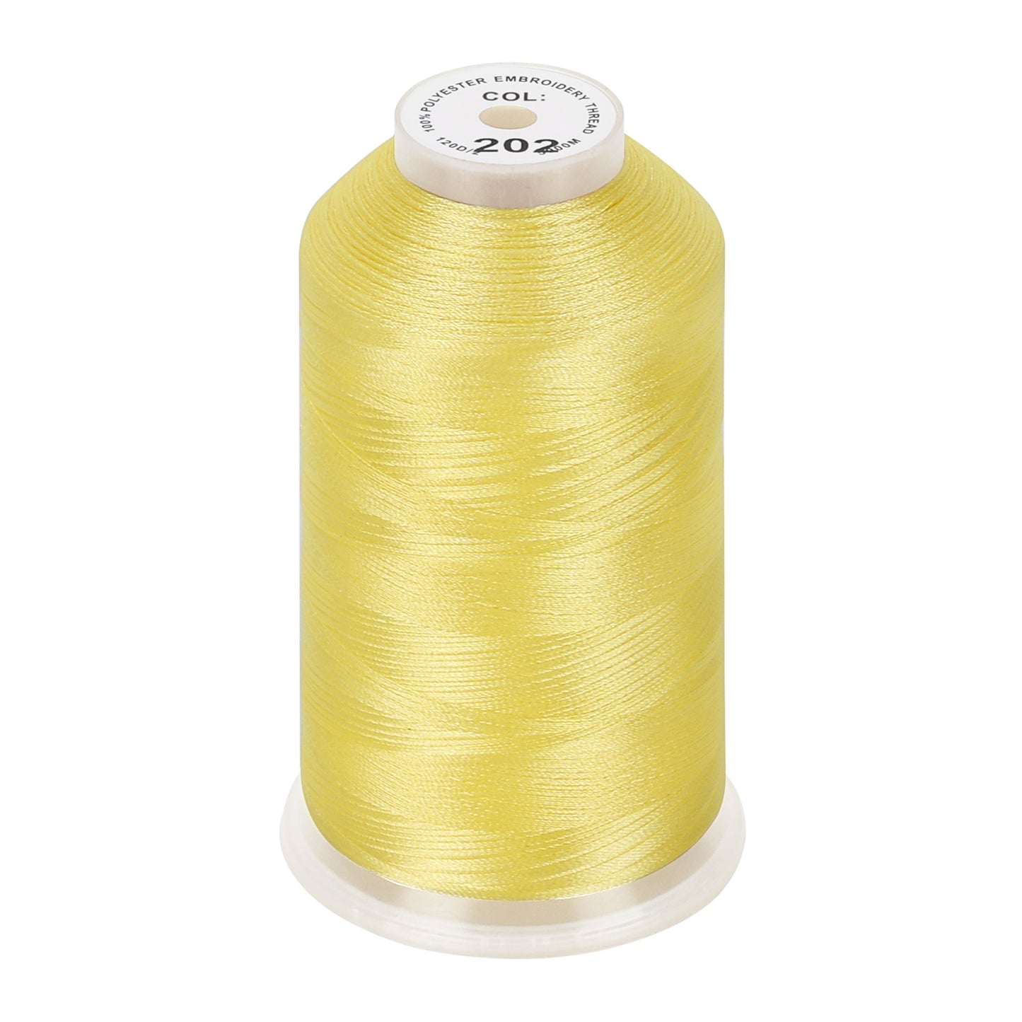 New brothread 100% Polyester with High Sheen Embroidery Thread, 5000M, 40WT(120D/2) 150+ Colors Selected for Commercial Multi Needles and Single Needle Embroidery Machine