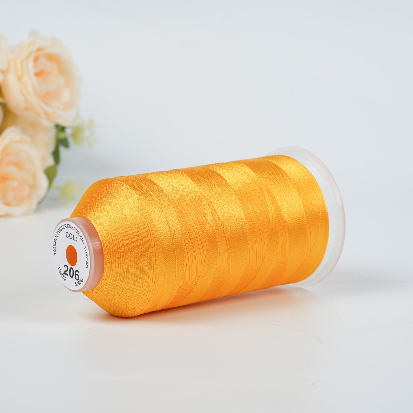 New Brothread 155+ Colors 40WT Polyester Embroidery Machine Thread | 5000M per Spool | Compatible with Brother & Variegated Colors for Commercial/Home Use