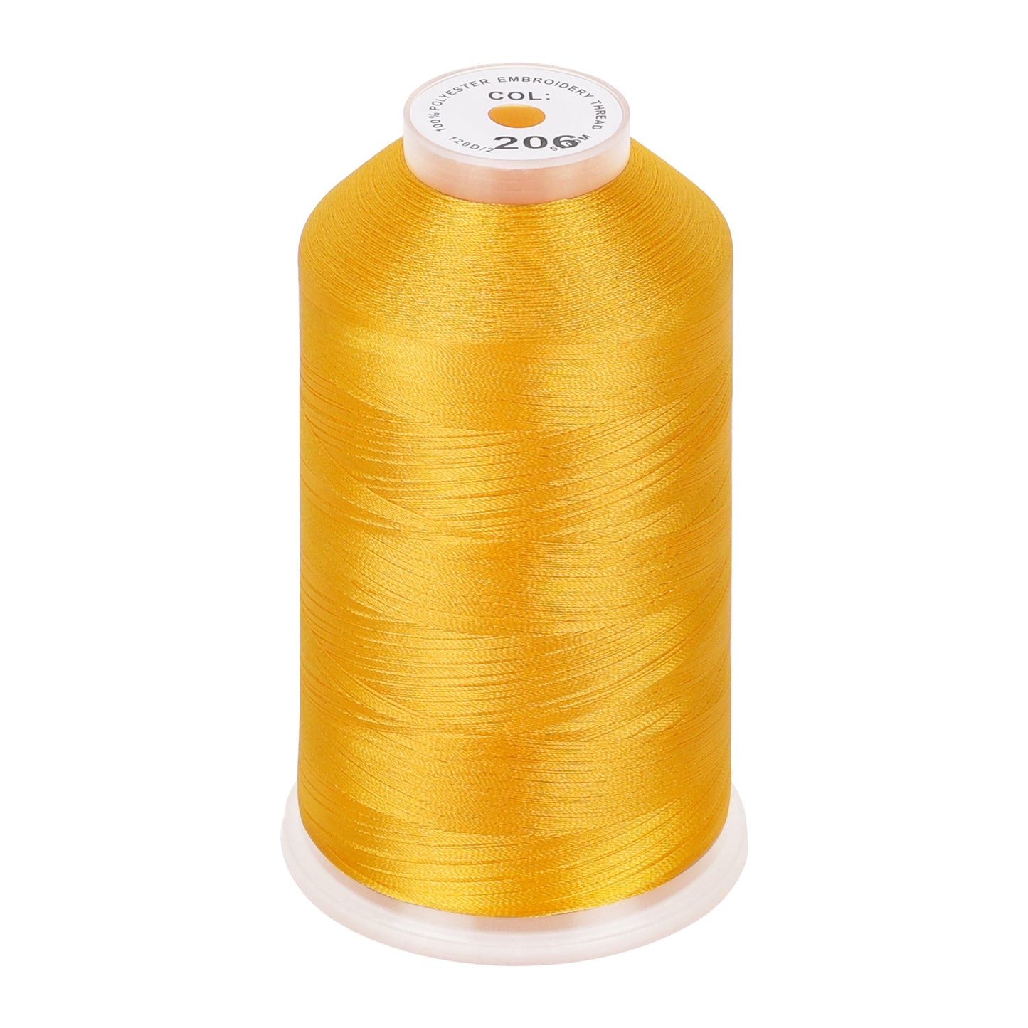New brothread 100% Polyester with High Sheen Embroidery Thread, 5000M, 40WT(120D/2) 150+ Colors Selected for Commercial Multi Needles and Single Needle Embroidery Machine