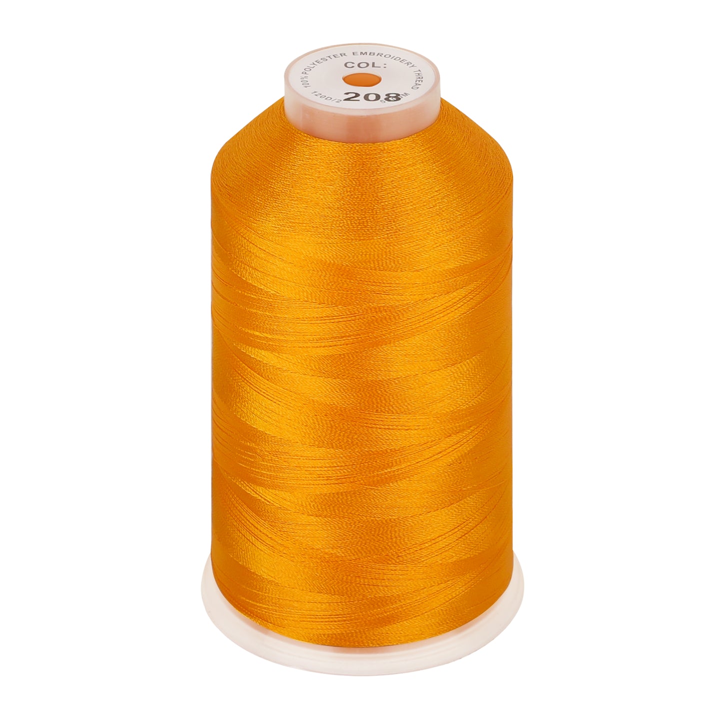 New brothread 100% Polyester with High Sheen Embroidery Thread, 5000M, 40WT(120D/2) 150+ Colors Selected for Commercial Multi Needles and Single Needle Embroidery Machine