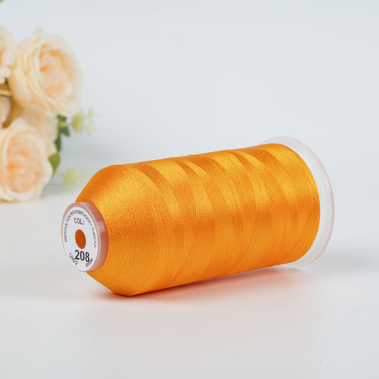 New Brothread 40WT Poly Thread | 5000M per Spool | Includes Brother & Variegated Colors for Commercial/Home Use