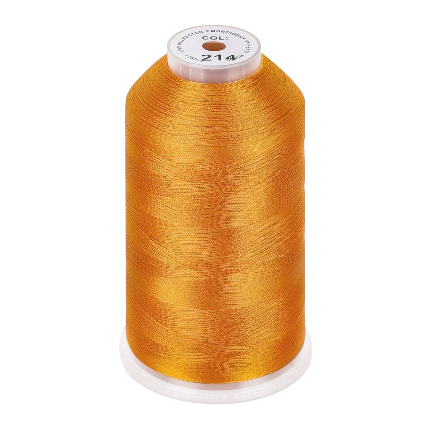 New brothread 100% Polyester with High Sheen Embroidery Thread, 5000M, 40WT(120D/2) 150+ Colors Selected for Commercial Multi Needles and Single Needle Embroidery Machine