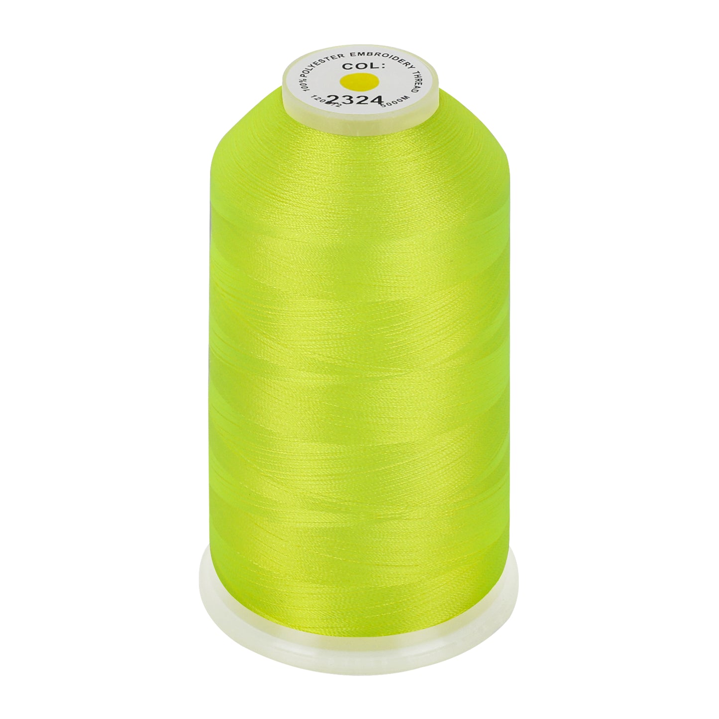 New brothread 100% Polyester with High Sheen Embroidery Thread, 5000M, 40WT(120D/2) 150+ Colors Selected for Commercial Multi Needles and Single Needle Embroidery Machine