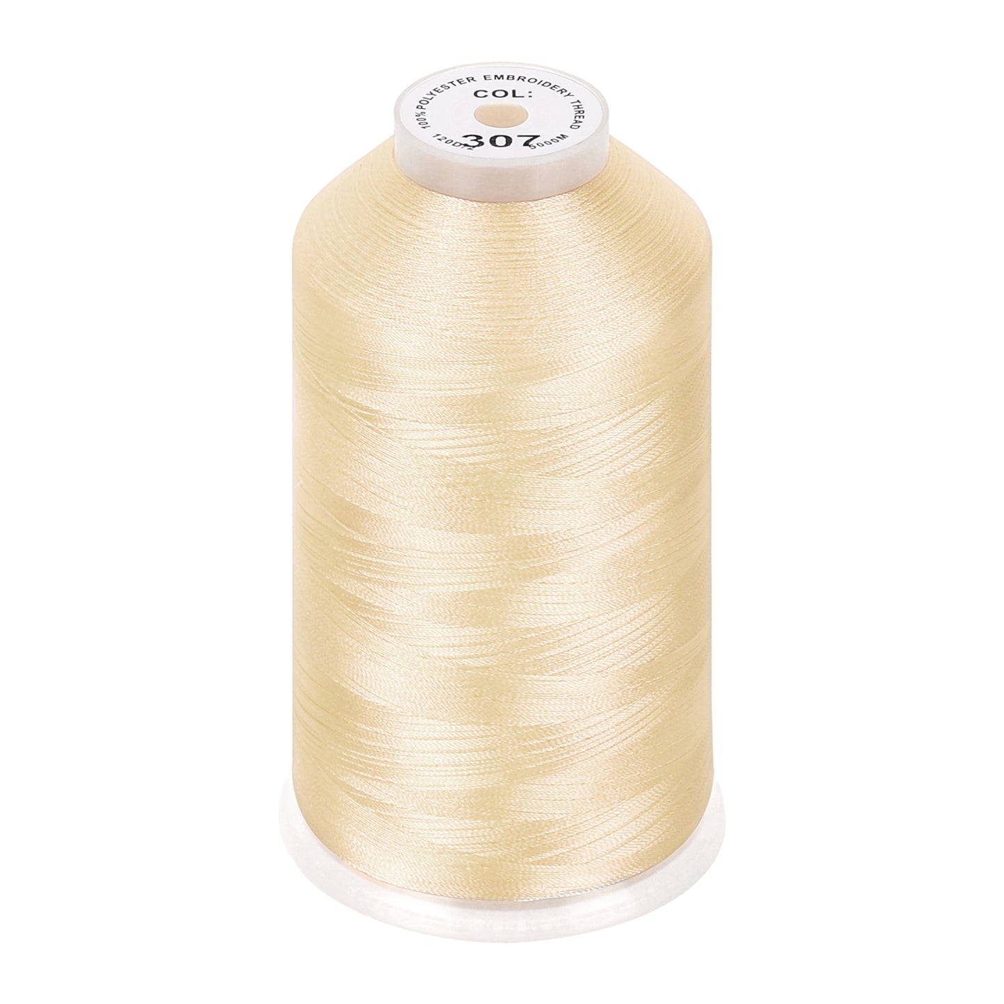 New brothread 100% Polyester with High Sheen Embroidery Thread, 5000M, 40WT(120D/2) 150+ Colors Selected for Commercial Multi Needles and Single Needle Embroidery Machine