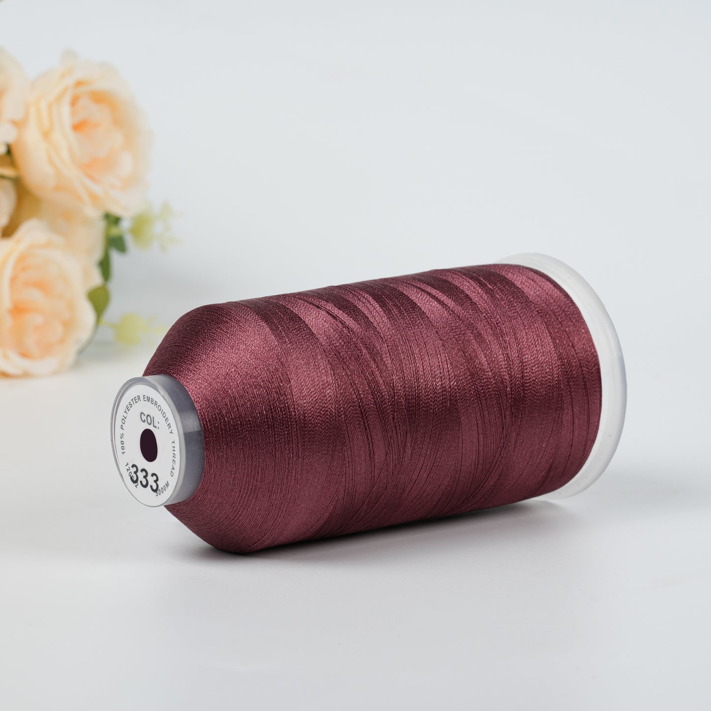 New Brothread 155+ Colors 40WT Polyester Embroidery Machine Thread | 5000M per Spool | Compatible with Brother & Variegated Colors for Commercial/Home Use