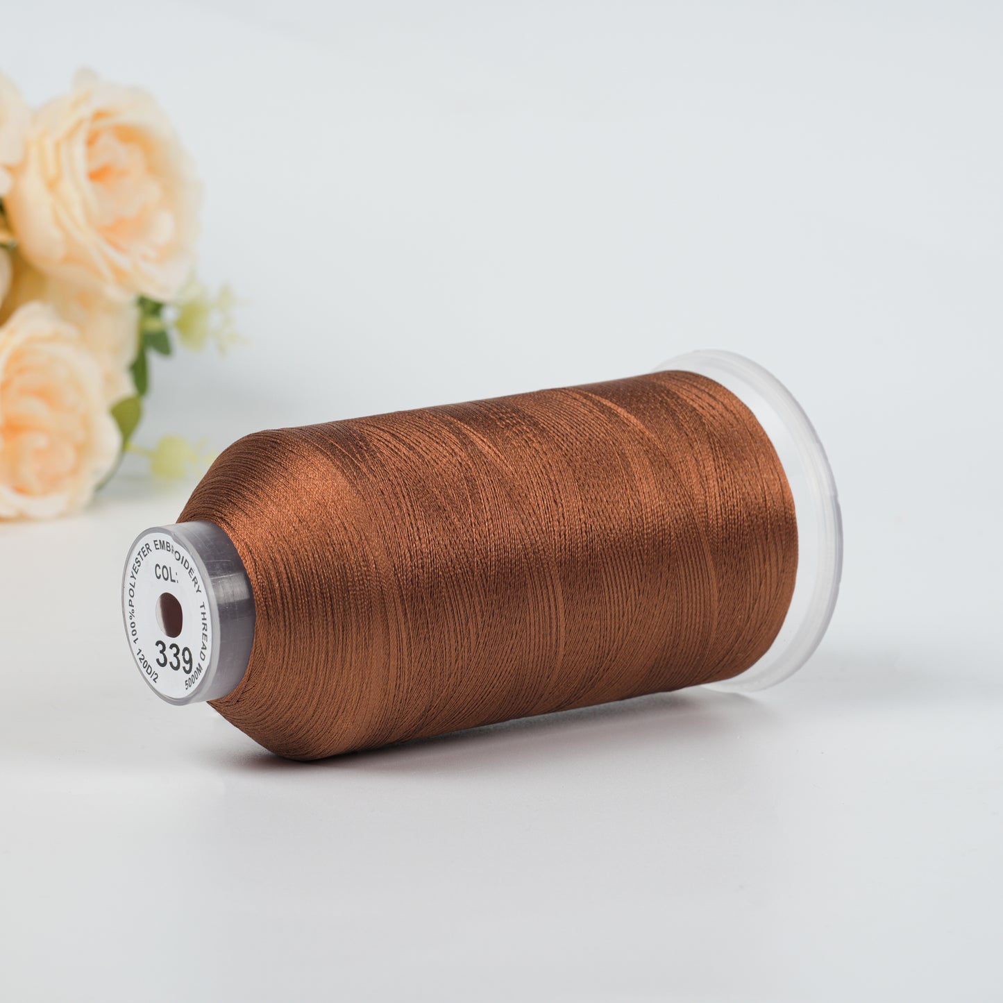 New Brothread 155+ Colors 40WT Polyester Embroidery Machine Thread | 5000M per Spool | Compatible with Brother & Variegated Colors for Commercial/Home Use