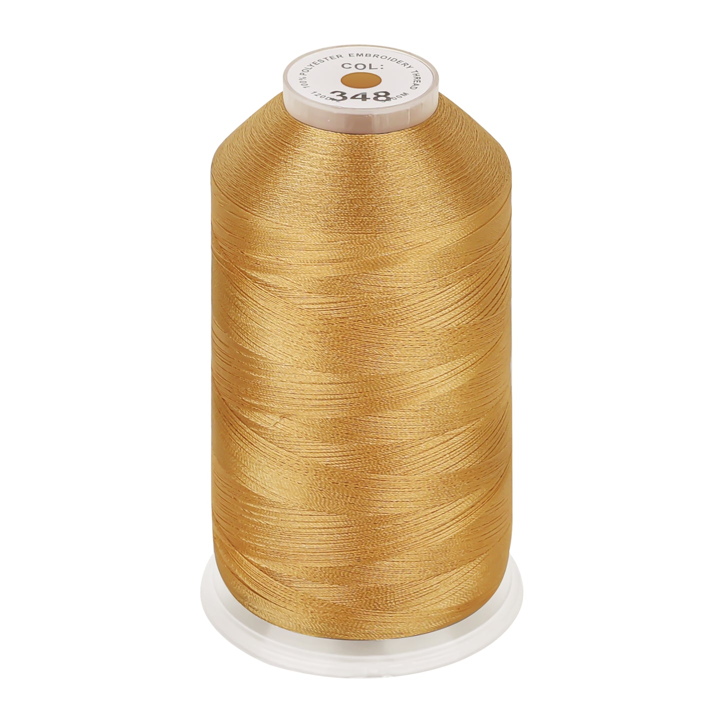 New brothread 100% Polyester with High Sheen Embroidery Thread, 5000M, 40WT(120D/2) 150+ Colors Selected for Commercial Multi Needles and Single Needle Embroidery Machine