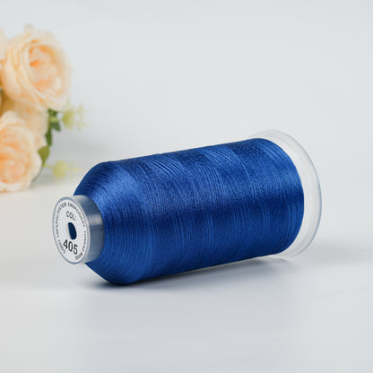 New Brothread 155+ Colors 40WT Polyester Embroidery Machine Thread | 5000M per Spool | Compatible with Brother & Variegated Colors for Commercial/Home Use