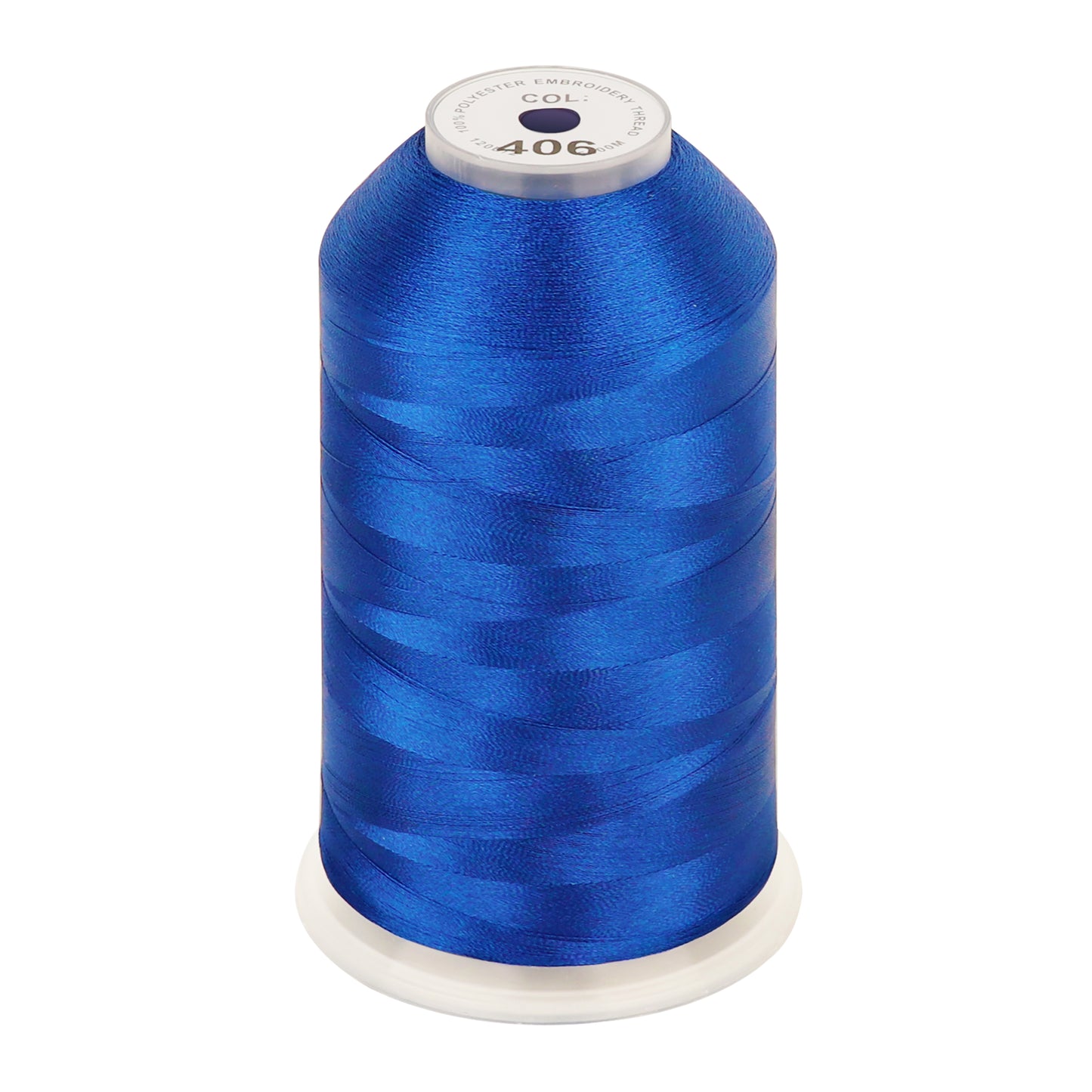 New brothread 100% Polyester with High Sheen Embroidery Thread, 5000M, 40WT(120D/2) 150+ Colors Selected for Commercial Multi Needles and Single Needle Embroidery Machine