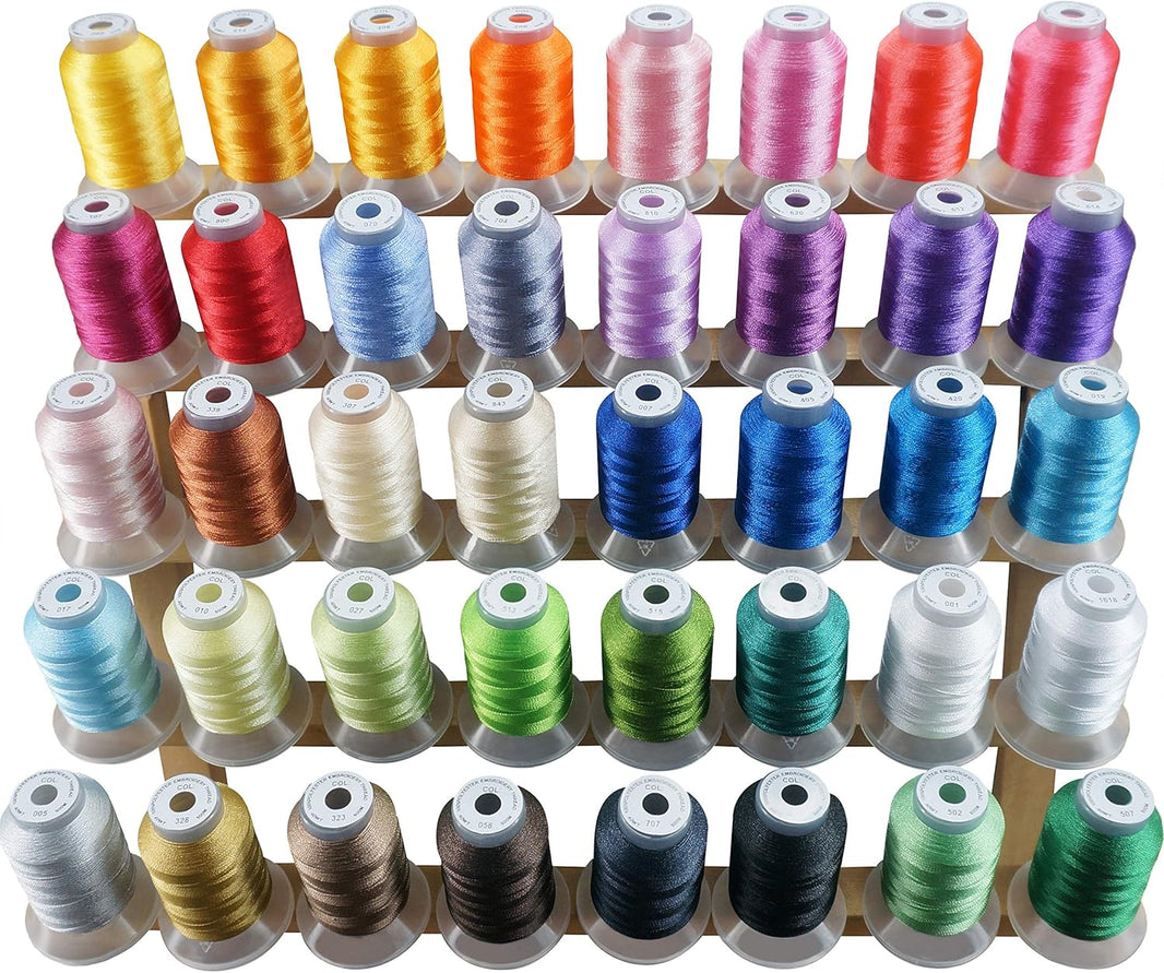 Brother Colors Embroidery Machine Thread – New brothread